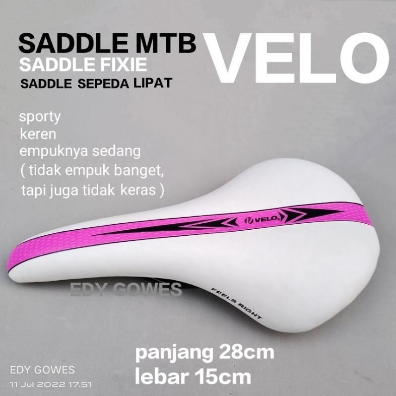 [valenc] sadel Velo saddle VELO sadel sepeda Velo sepeda gunung sepeda lipat sepeda fixie SALE