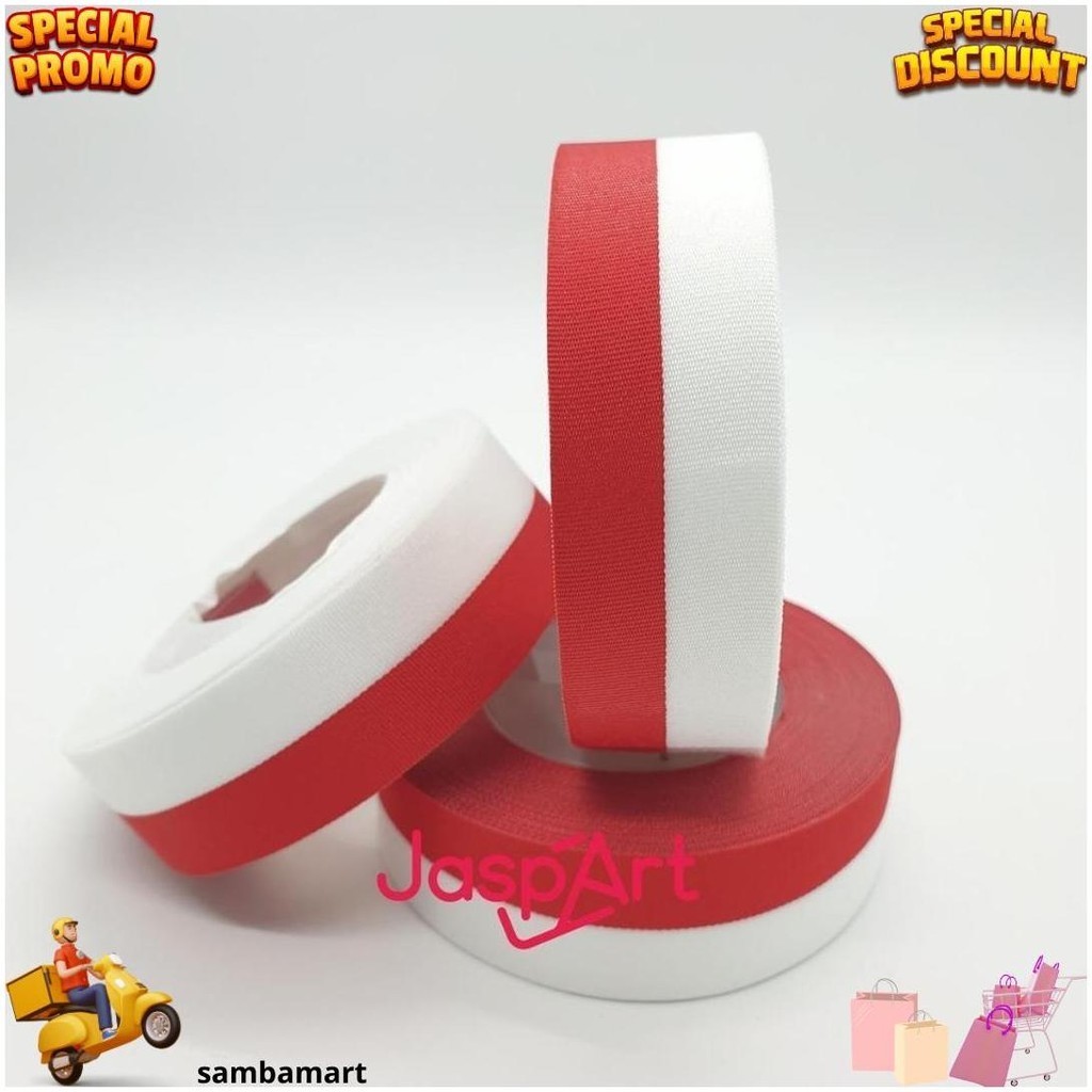 

Pita Kain Merah Putih Pita Bendera Pita Merah Putih Hut Ri 17 Agustus Pita Kemerdekaan D Sale