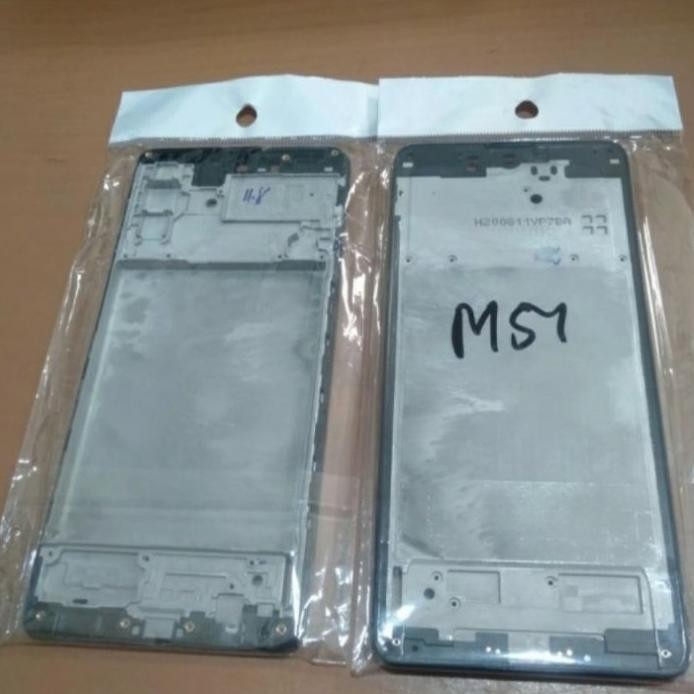 FRAME LCD / TULANG TENGAH / TATAKAN LCD SAMSUNG M51 ORIGINAL
