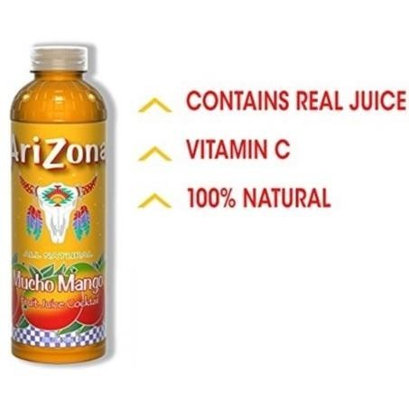 

ARIZONA Mucho Mango Juice Drink 591ml Kualitas Terbaik