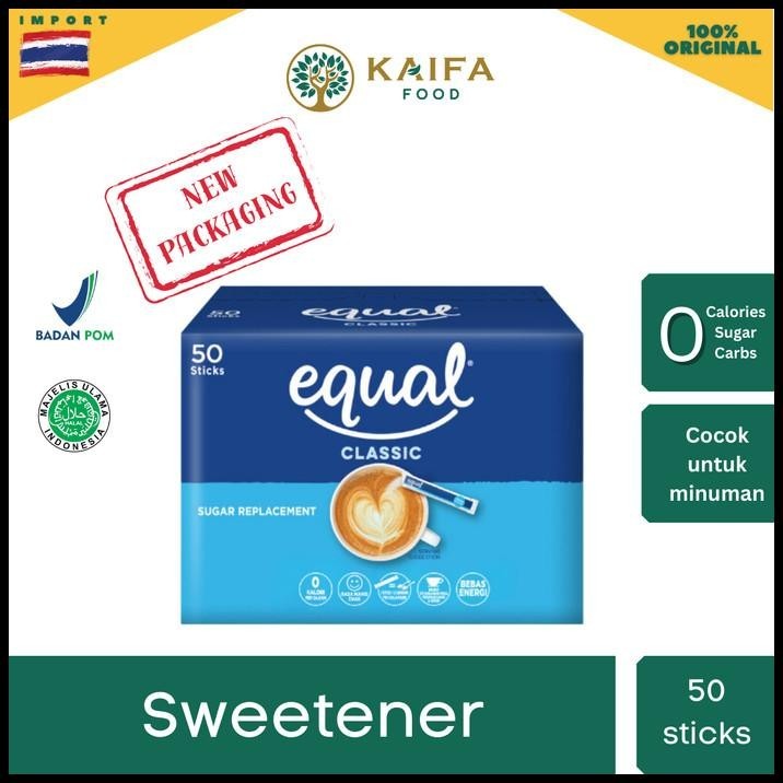 

Equal Classic Pemanis Nol Kalori / Sweetener