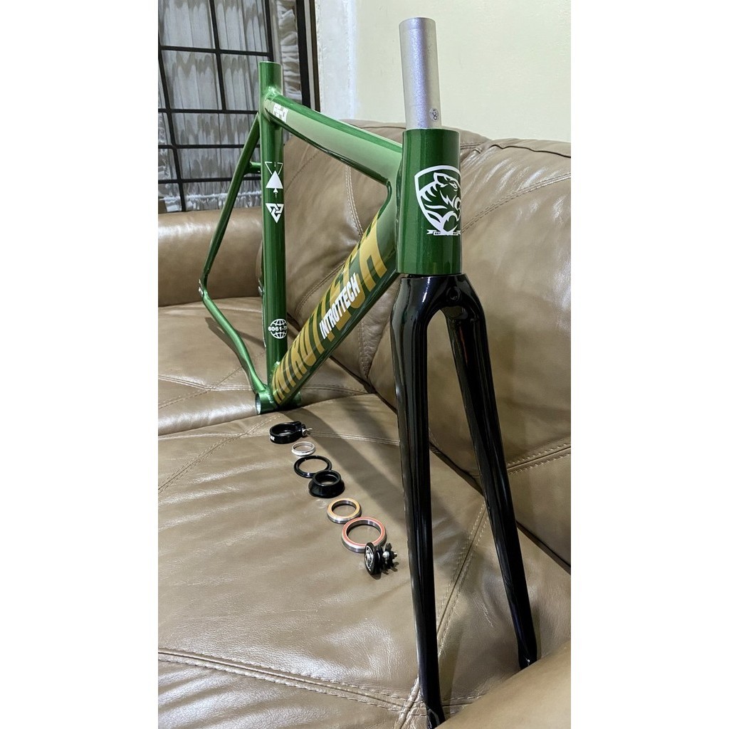 FRAME SET INTRO 7 TECH FS01 WARNA HIJAU