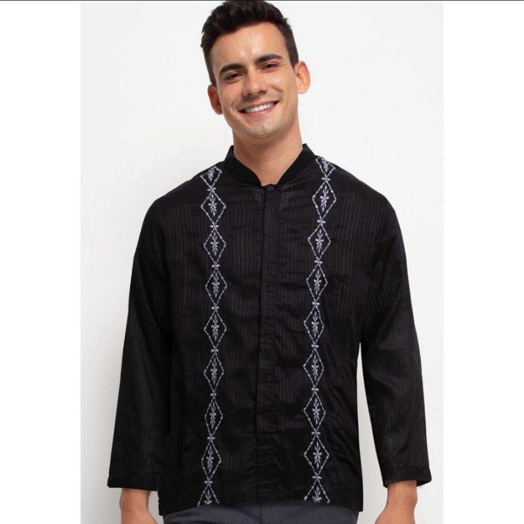 Batik Pria Kerah Shanghai - Arjuna Weda