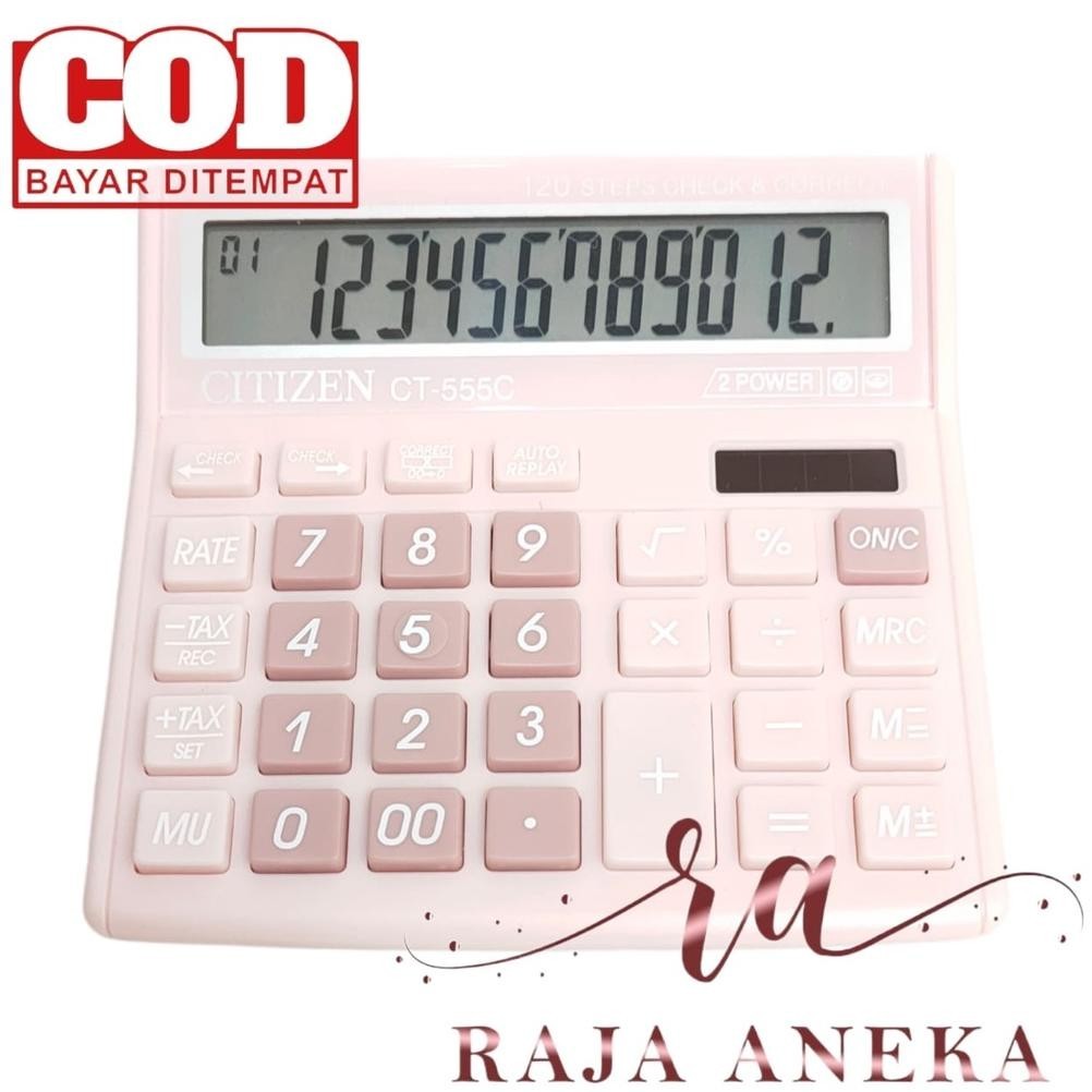 

Murah Meriah KALKULATOR FANCY WARNA WARNI CALCULATOR CITIZEN 555N 555 N 555 C 555 COLOUR SERIES 12 DIGIT CHECK ULANG CHECK CORRECT BISA HITUNG ULANG Sale