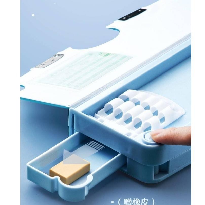 

dgf-4 HNK Kotak Pensil Anak Sekolah Pola Kartun Lapisan Ganda Tunggal dengan Rautan Multifungsi Viral