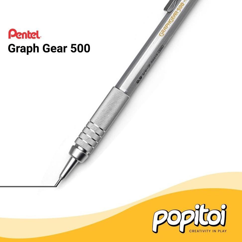 

Up15 Pentel Graph Gear 500 Mechanical Drafting Pencil GraphGear Pensil Mekanik Berkualitas