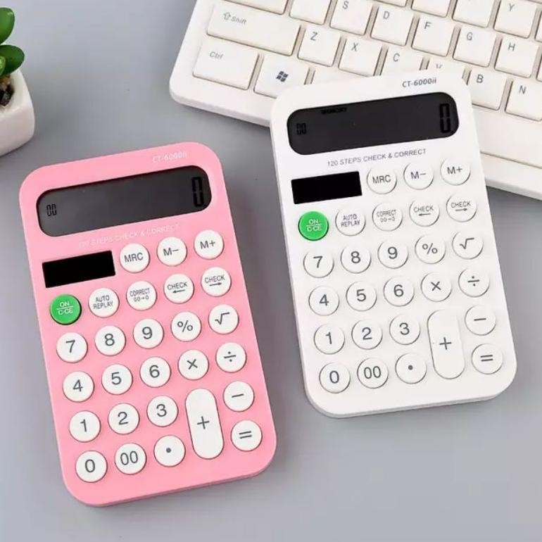 

we-53 Kalkulator Dagang Chek Ulang Citizen ct 6000ii Warna Putih Hemat