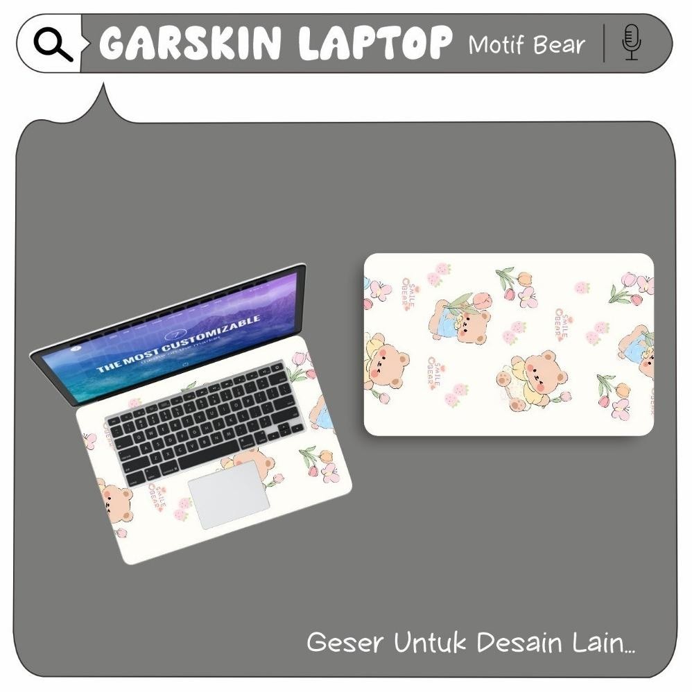 ter-98 Sticker Laptop Motif Cute Cover Protector Notebook Skin Garskin  Minimalis dan Lucu Pelindung