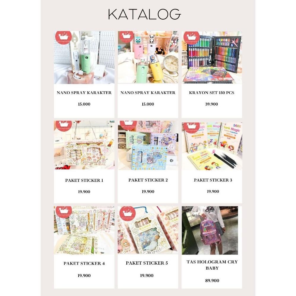 

gha-68 paket pilih - pilih sendiri LIVE buy 100k free 5k alat tulis kantor lucu imut COD termurah terjangkau Terlaris