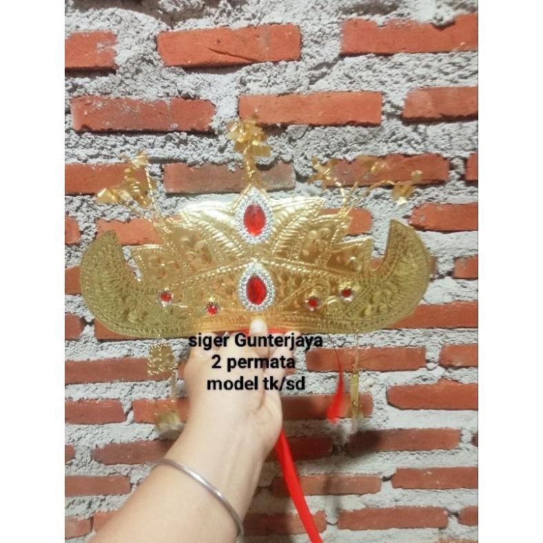 see-97 mahkota siger kecil adat lampung/singer lampung mahkota tari lampung/siger lampung murah/akse