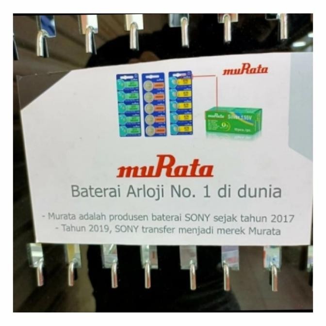 Original Baterai Murata Sr621 / Baterai 364 / 621 Murata Sr 621 Sw