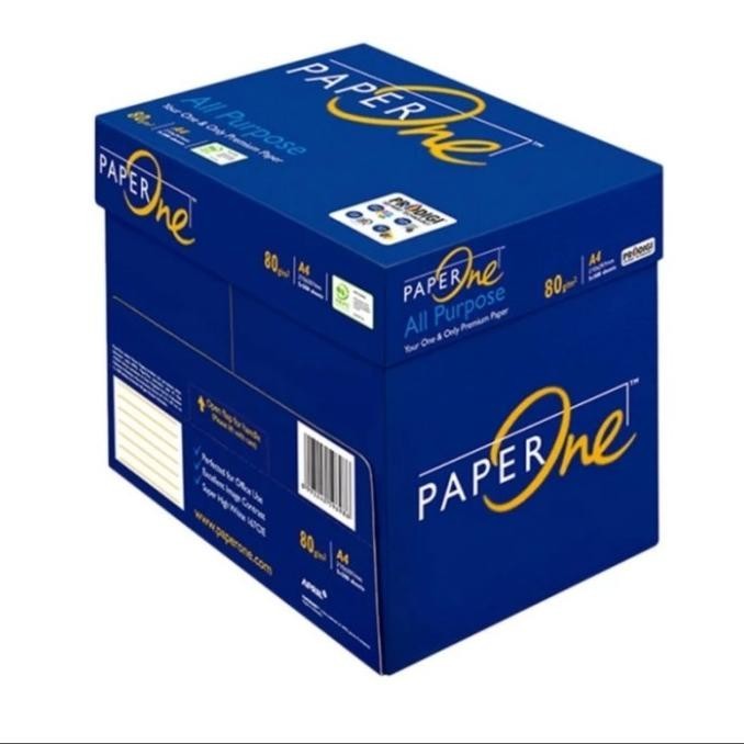 

Terlaris Kertas Fotocopy 80 Gr A4 Paperone (Perdus) Khusus Gojek,Grab Ready Stok
