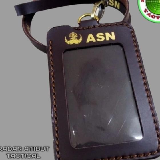 

Holder Id Card - Tali Lanyard Nametag Logo Asn