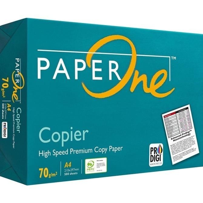 

Terlaris Kertas Fotocopy A4 75 Gram Paper One 1 Box Gojek Ready Stok