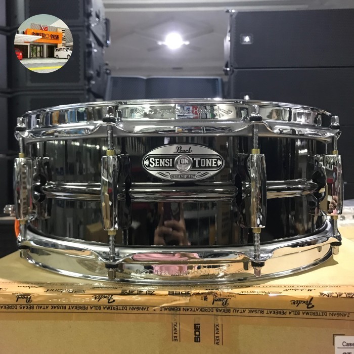 Ready Stok - Pearl Sth1450 Br - Sensitone Snare Drum 14X5"