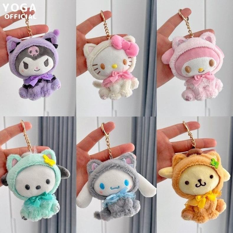 uk-75 Ganci Boneka Sanrio Gantungan Kunci Boneka Sanrio Ganci Sanrio Hemat