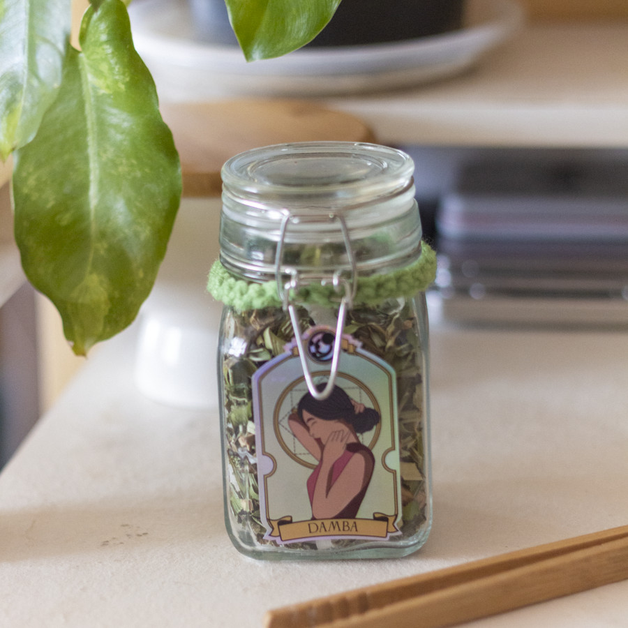 

Damba Stoples Besar - Teh Artisan Green Tea, Pandan, Coconut flakes