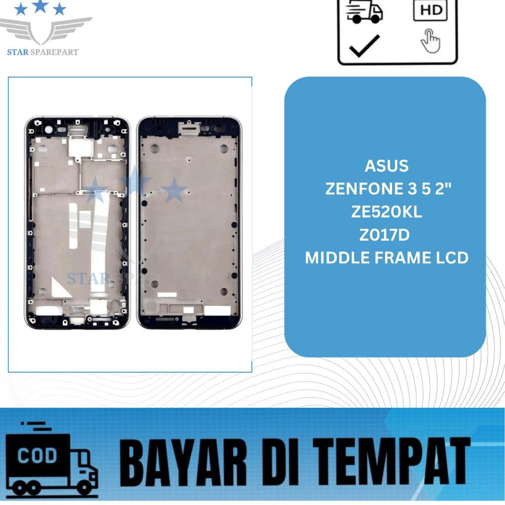 MIDDLE FRAME LCD ASUS ZE520KL/ Z017D ORI ( ZENFONE 3 5.2" )