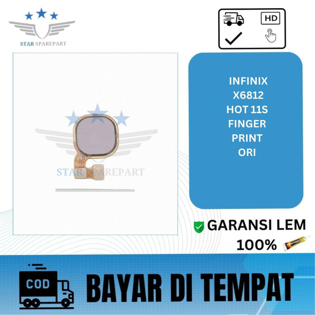 FLEXIBEL INFINIX X6812 + FINGER PRINT (HOT 11S)