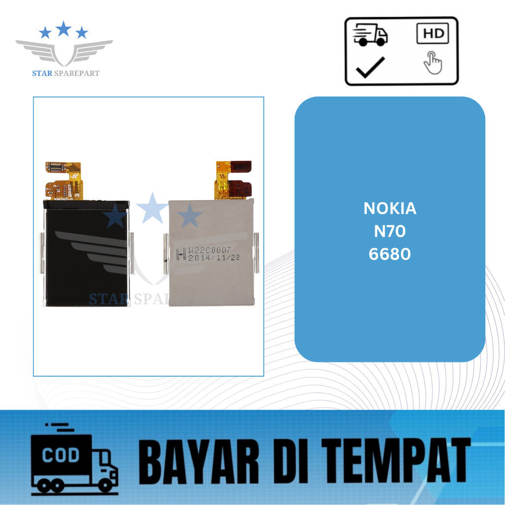 LCD NOKIA N70 / 6680