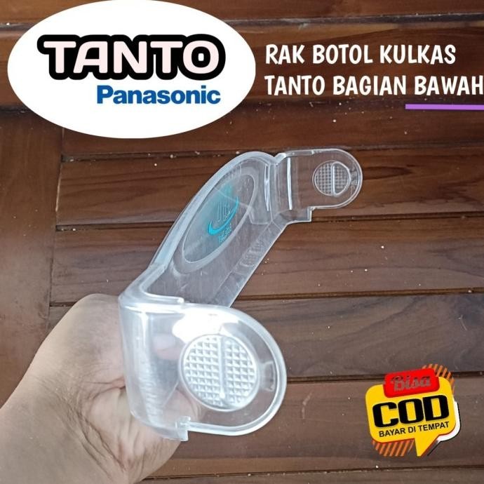 RAK BOTOL KULKAS TANTO PANASONIC 1 PINTU BAGIAN BAWAH PAKAI