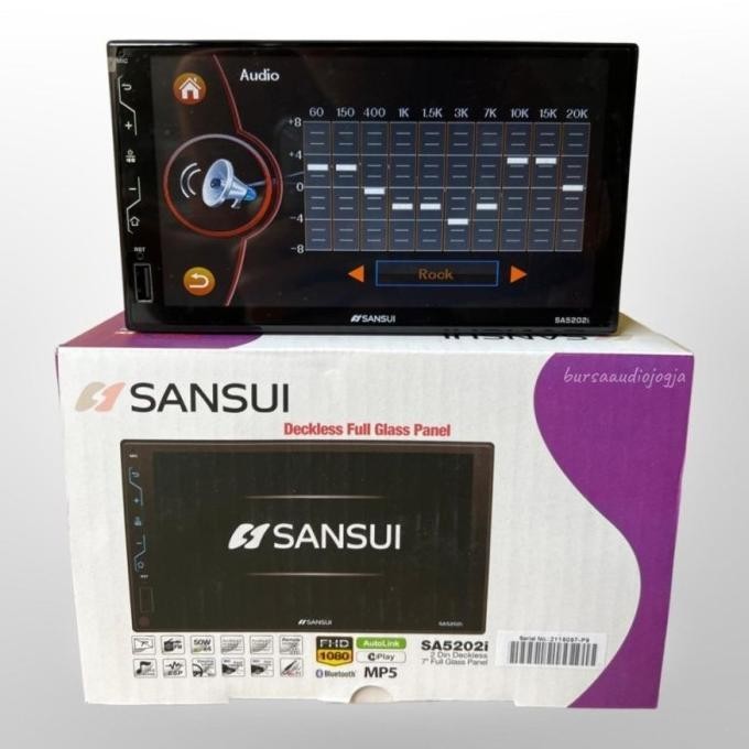 DECKLESS SANSUI 7 INCH 5202I HEAD UNIT MOBIL MIRORLINK BEST SELLER