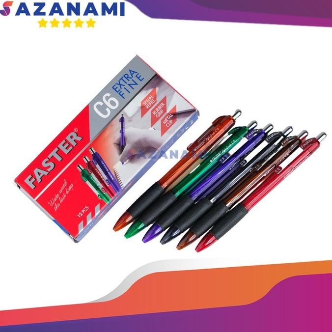 

Murah FASTER C6 CETEK PEN PULPEN C6 EXTRA FINE BALLPOINT BOLPEN C6 1PCS saz4 Berkualitas