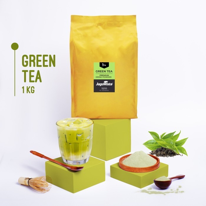 

Secrenada - 1 Kg Jagorista - Green Tea - Premium Bubble Drink Powder