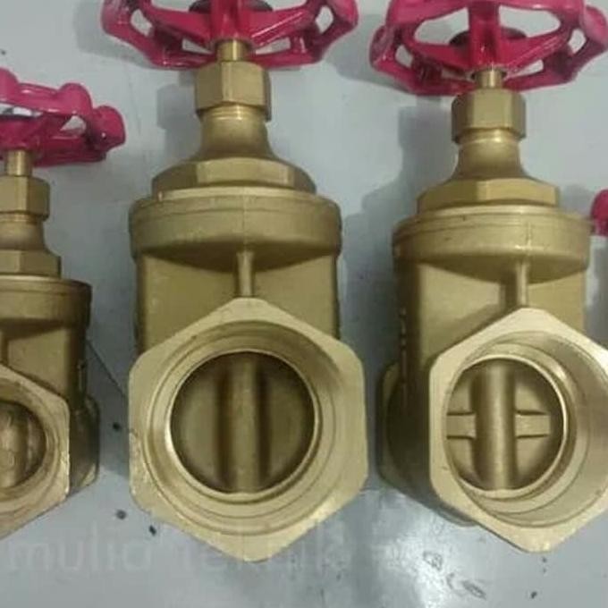 Gate Valve Kitz 2 Inch Kuningan/Bronze