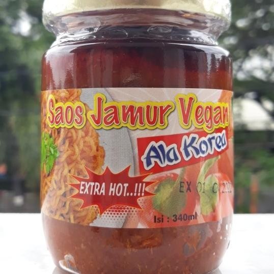 

Saus - Saos Jamur Ala Korea Rasa Extra Hot Xu Xing Vegan & Vegetarian