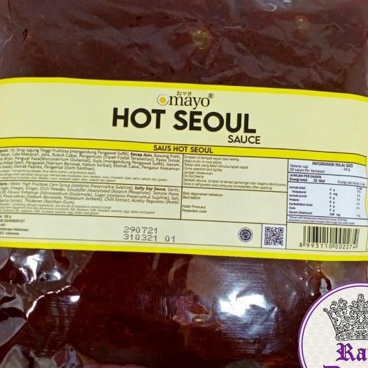 

Hot Seoul Sauce / Korean Sauce @500Gr