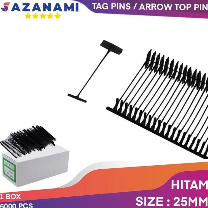

Murah HITAM 25 TAG PINS ARROW TOP PIN 25MM ISI REFILL TAG GUN HITAM 5000PCS saz4 Berkualitas