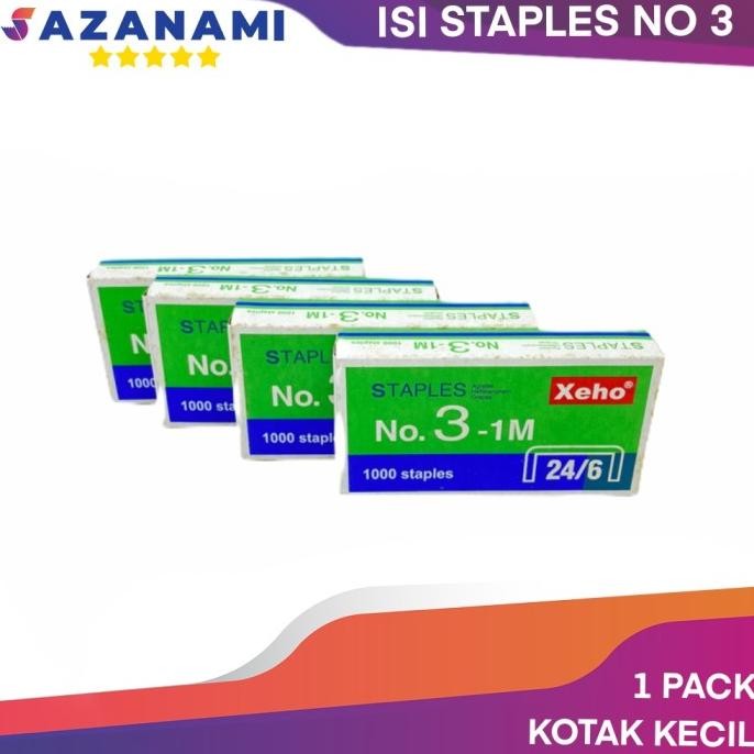 

Murah 1 PACK XEHO ISI STAPLES BESAR NO 3 XEHO REFILL STAPLER NO 3 HD 50 saz4 Murah