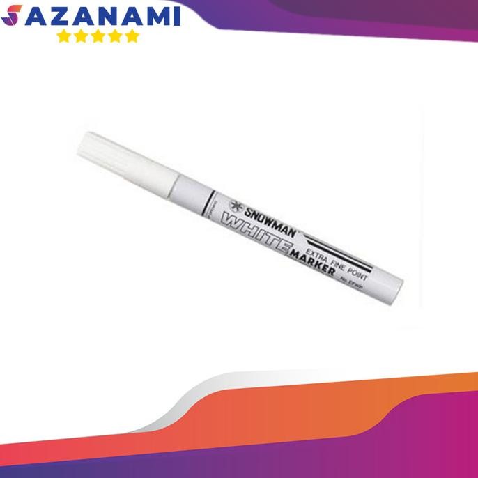 

Diskon SPIDOL SNOWMAN WHITE PAINT MARKER SNOWMAN FINE WHITE SPIDOL PUTIH WP12 saz4 Segera Beli