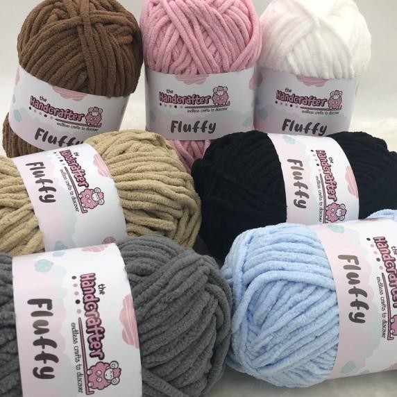 Benang Rajut Thehandcrafter Fluffy Benang Handuk