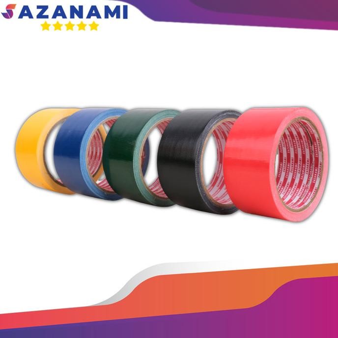 

Murah Lakban Kain Hitam 2" Inch x 8M Sazanami Cloth Tape 48 mm Linen jilid saz4 Buru Order