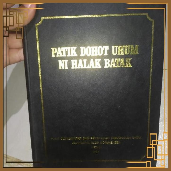 [SCAF] patik dohot uhum ni halak batak