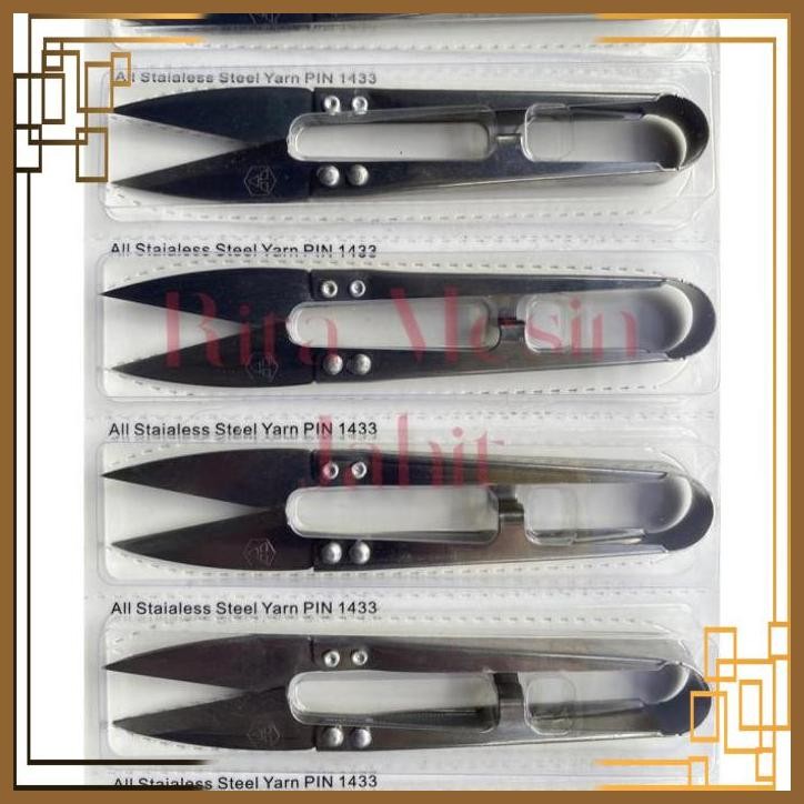 

[RMJ] SATU PCS GUNTING BENANG STAINLESS PIN-1433