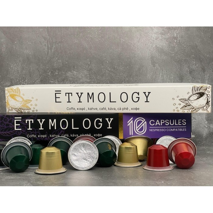 

Kapsul Kopi Nespresso Etymology Coffee Capsule 100% Robusta