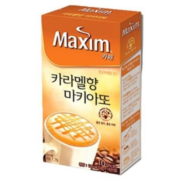 

Maxim Cafe | Mocha Caramel Vanila Hazelnut | Kopi Instant Coffee Korea