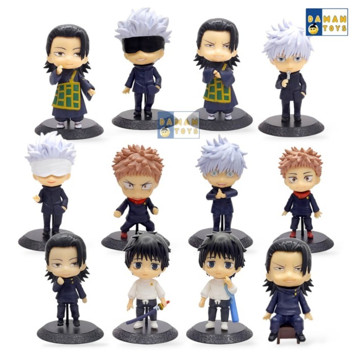 Action Figure Jujutsu Kaisen Satoru Gojo Geto Suguru Yuta Okkotsui