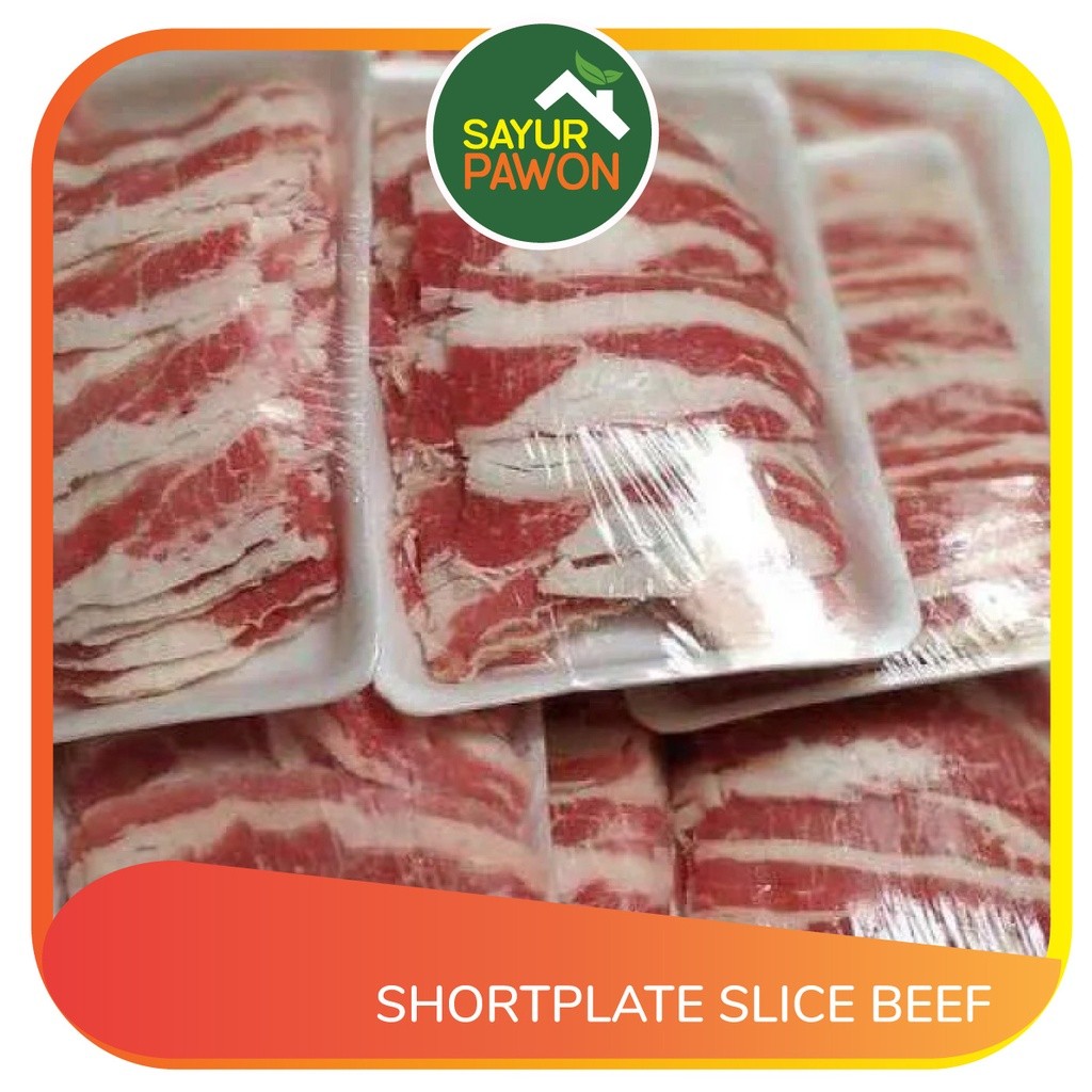 

SHORTPLATE SLICE per 500 gram (Beku)