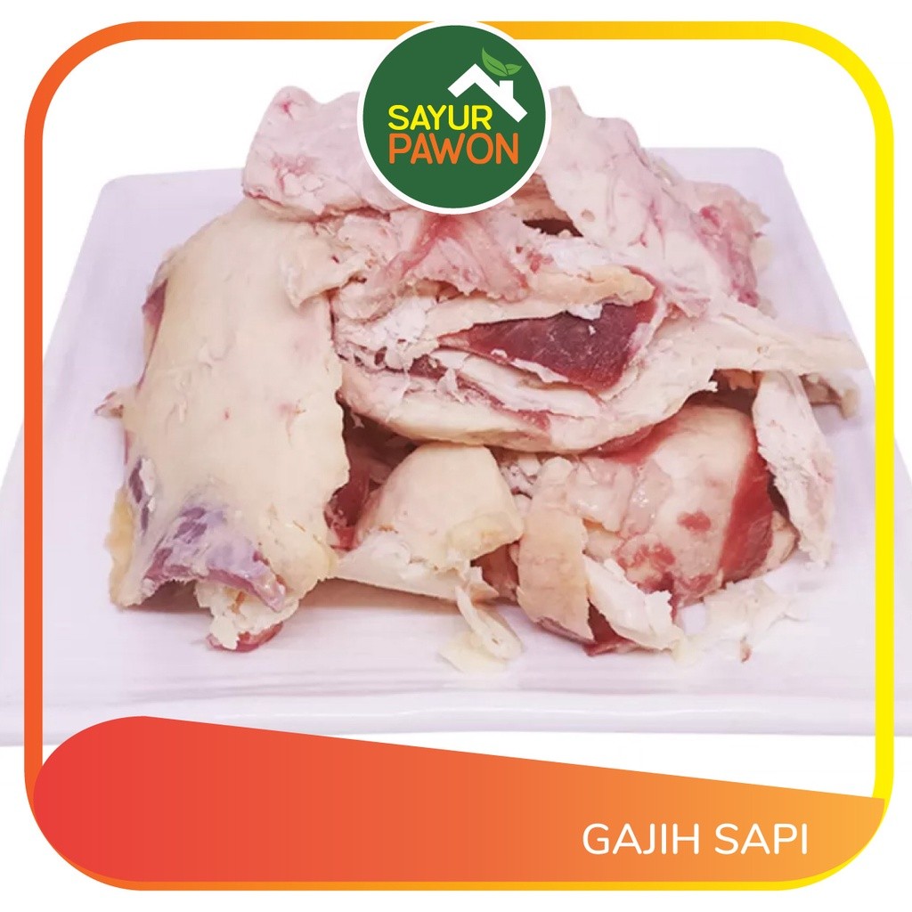 

GAJIH SAPI FRESH per 100 gram