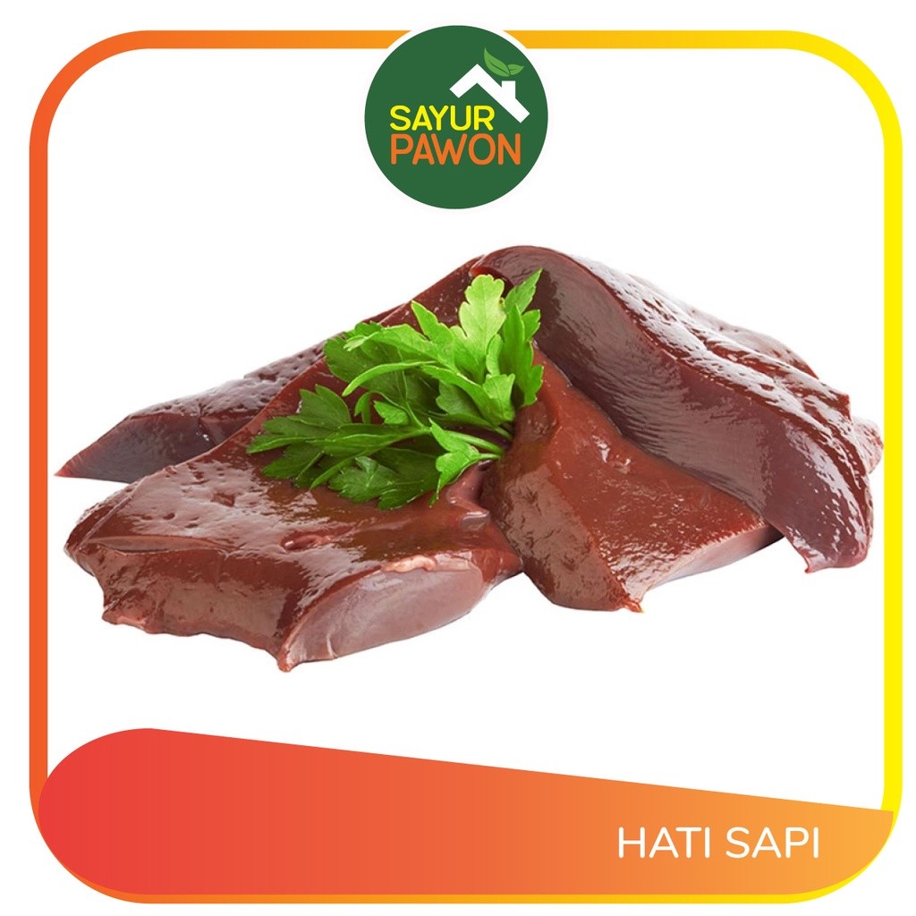 

HATI SAPI Segar per 250 gram
