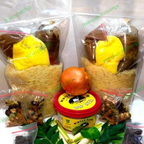 

Beras Basmati 1Kg Dan Bumbu Kebuli Siap Masak / Kebuli Instan
