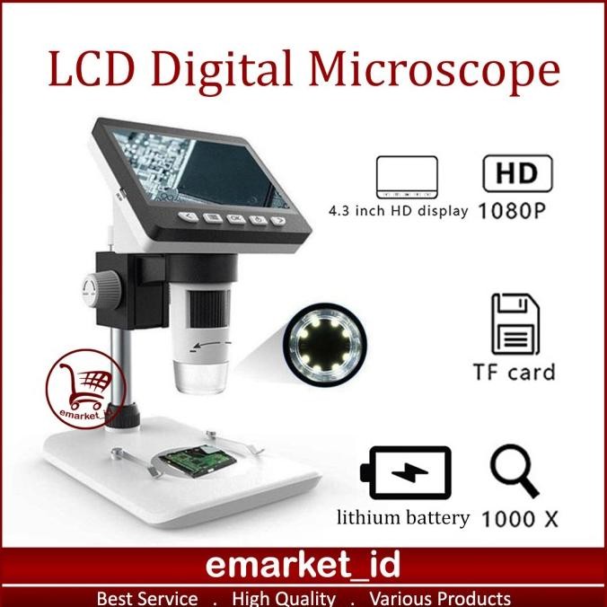 

LCD Display Mikroskop Digital Penjepit / Microscope Monitor Metal