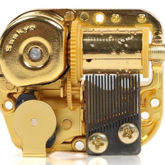 Music Box Sankyo Movement Mesin Kotak Musik