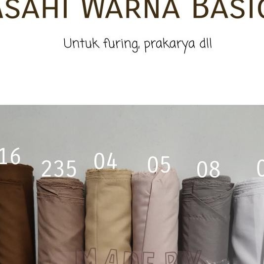 Kain Asahi Furing 1 Roll Kain Furing Asahi Per Roll Kain Puring