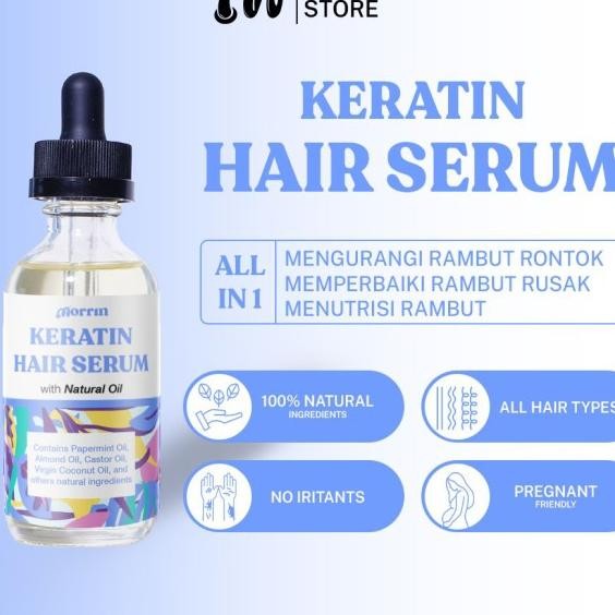 Keratin Hair Oil Serum By Morrin