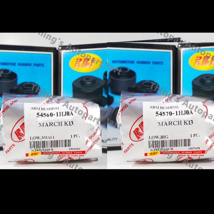 Bushing Lower Arm Besar + Kecil Nissan March Merk RBI